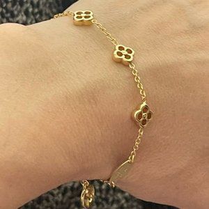 Authentic Louis Vuitton Flower Bracelet
